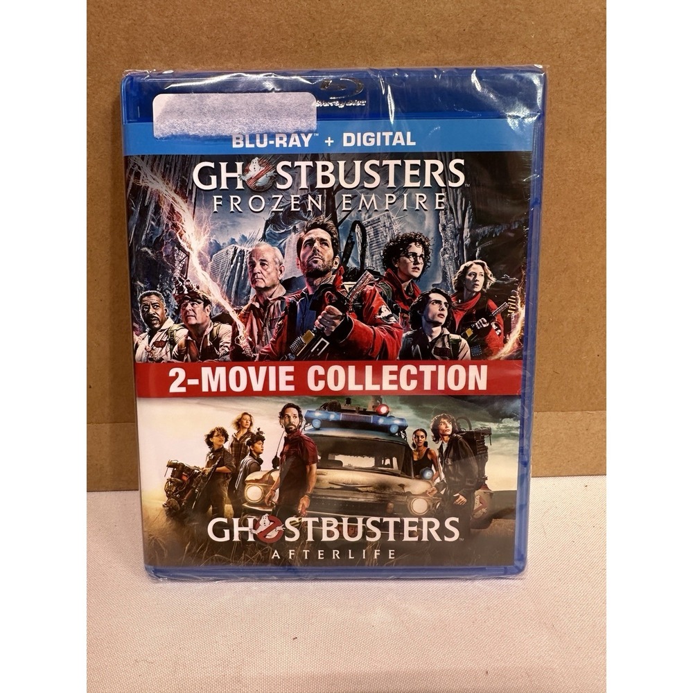 Ghostbusters: Afterlife / Ghostbusters: Frozen Empire (Blu-ray) NEW SEALED